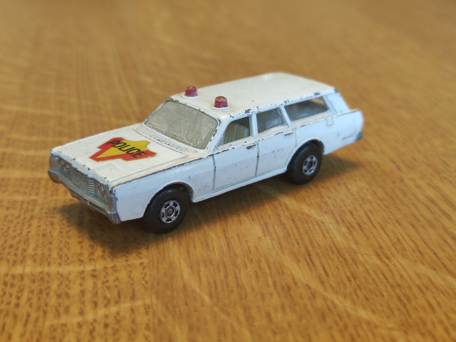 Matchbox Mercury Police Car, Hobby en Vrije tijd, Ophalen of Verzenden, Zo goed als nieuw, Auto