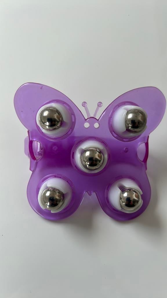Flowee massage handschoen vlinder, kindermassage, Ophalen of Verzenden, Zo goed als nieuw