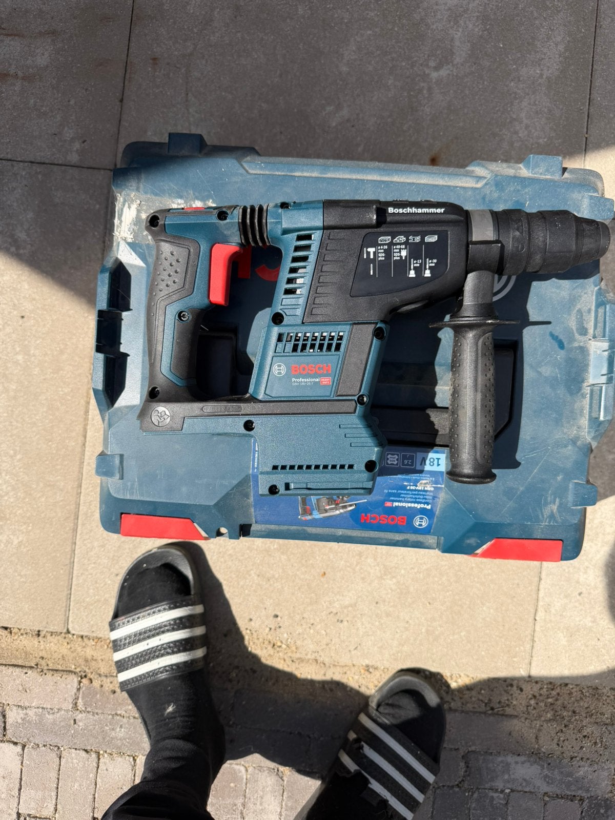 Bosch Professional GBH 18V-26 F SDS+, icl stofzuiger. Nieuw, Ophalen, 600 watt of meer, Boor- en/of Breekhamer, Nieuw