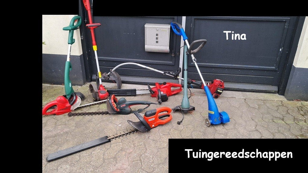 Alles wat u zoal nodig heeft om uw tuin te onderhouden.Heg, Ophalen, Gebruikt, Overige soorten, Diverse merken