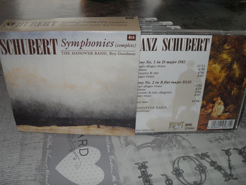 4 CD BOX FRANZ SCHUBERT., Boxset, Symfonie, Schubert, Ophalen of Verzenden