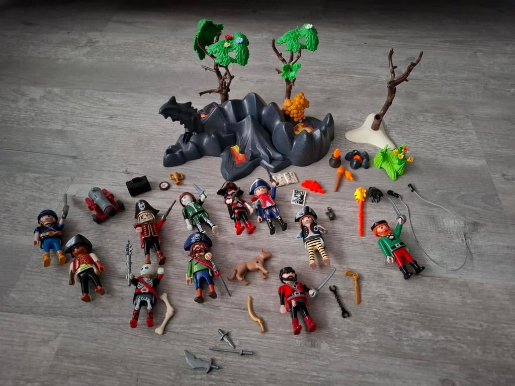 Playmobil piraten en drakeneiland, Kinderen en Baby's, Speelgoed | Playmobil, Ophalen of Verzenden