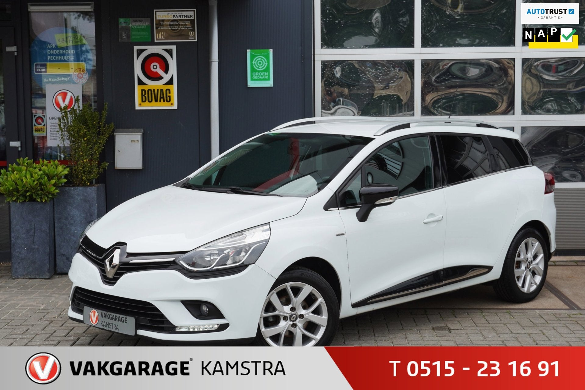 Renault Clio Estate 0.9 TCe Intens NAP DAB+/Airco/Cruise/Nav, Auto's, Voorwielaandrijving, 898 cc, Euro 6, 1098 kg