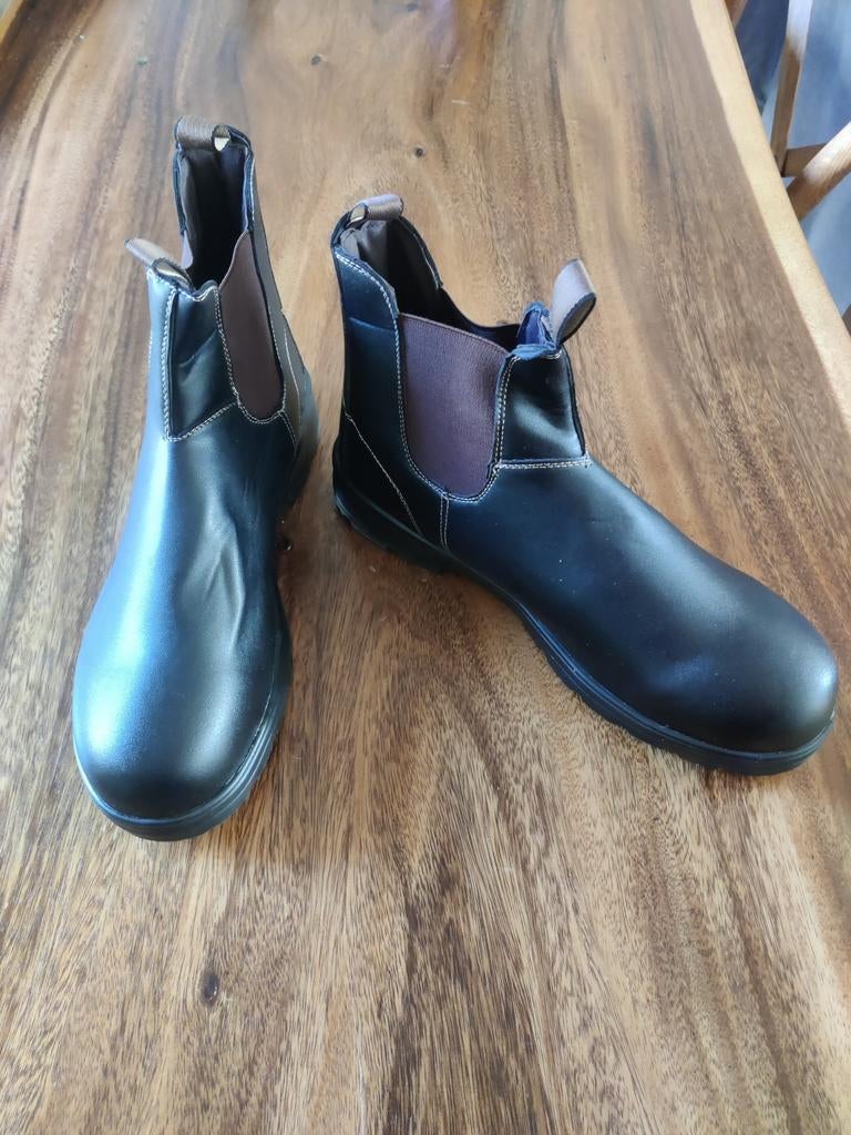 Leer/lederen laarzen Velora, Ophalen of Verzenden, Nieuw, Zwart, Boots