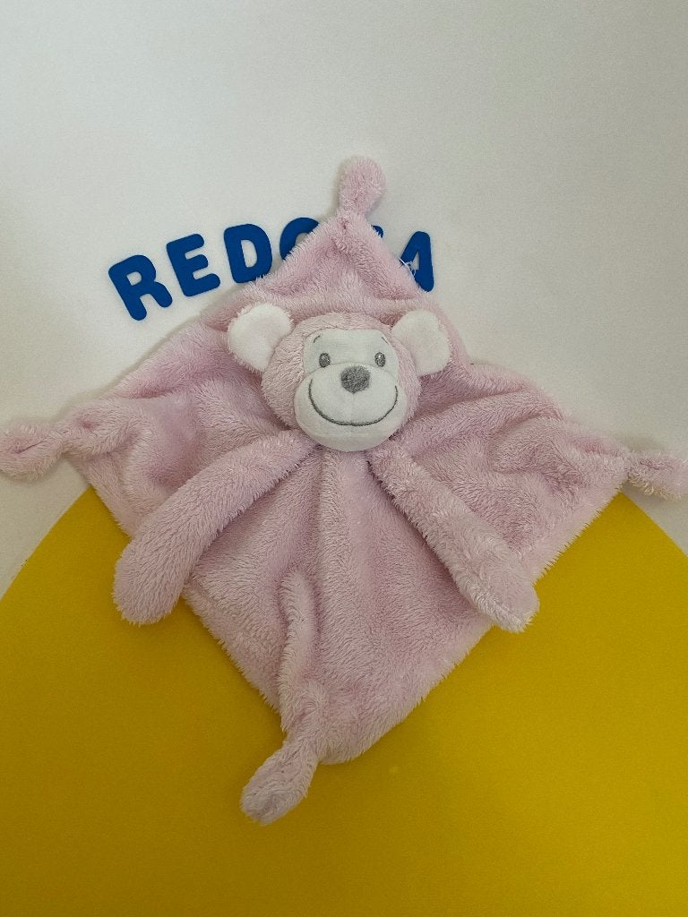K4159 VIB doekje aap roze, Ophalen of Verzenden, Zo goed als nieuw, Overige typen