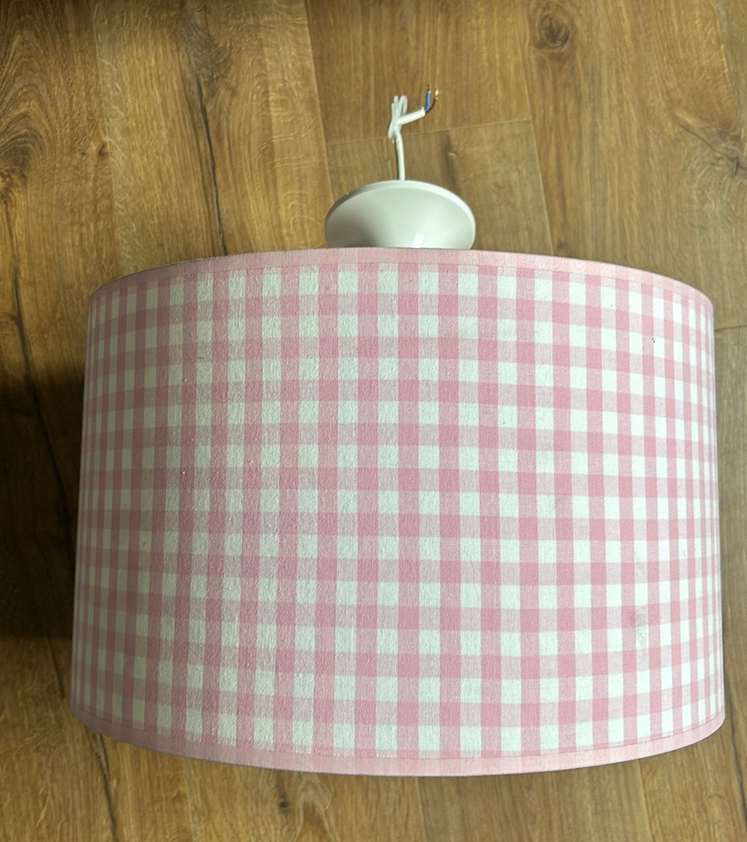 Lamp met paardjes, Ophalen of Verzenden, Zo goed als nieuw, Rond