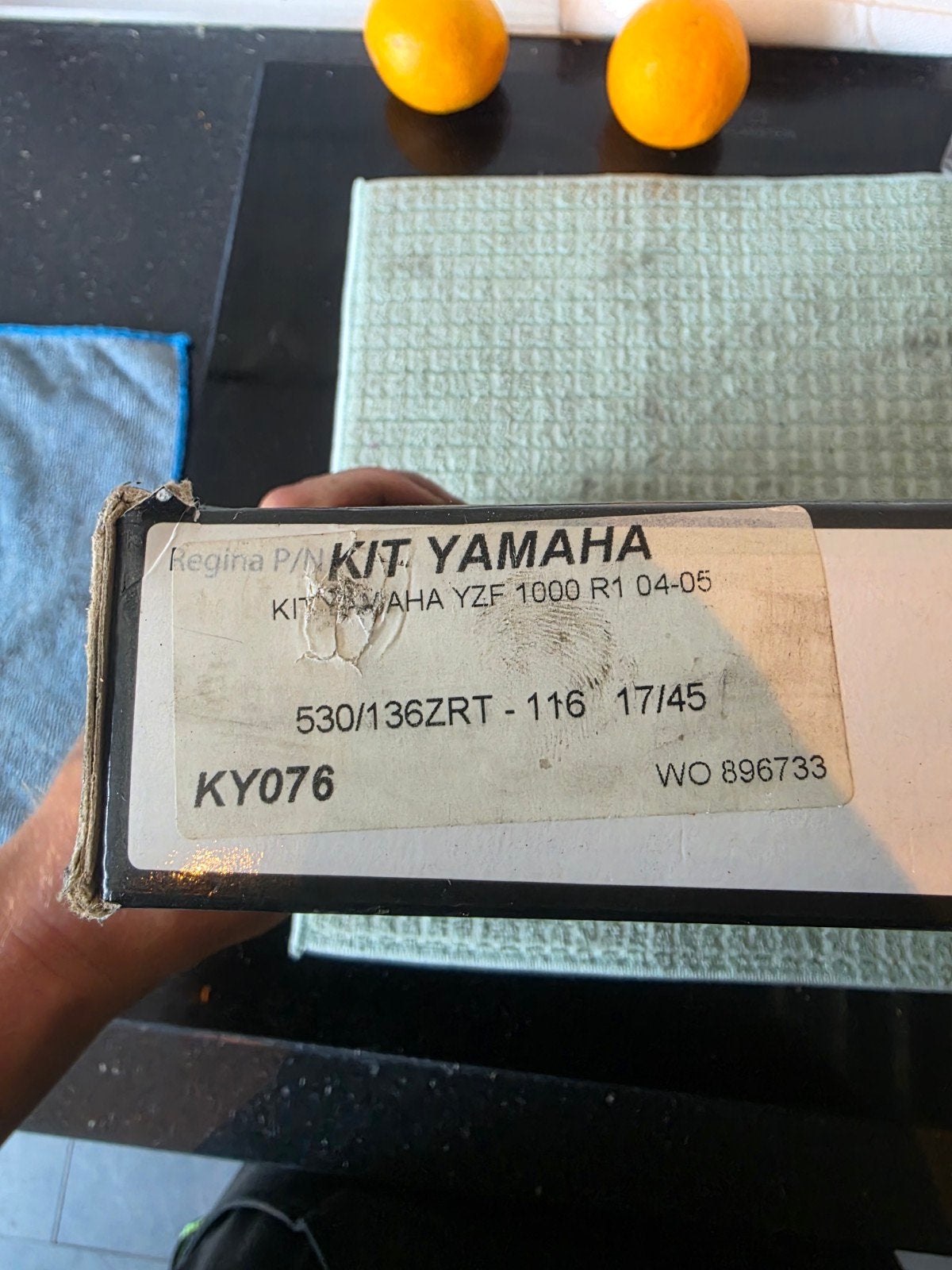 Regina Kettingset Yamaha YZF R1 2004-2005 530/136ZRT, Motoren, Onderdelen | Yamaha, Ophalen of Verzenden, Nieuw