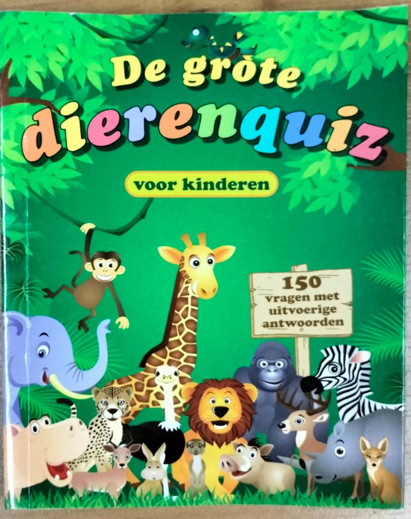 De Grote Voetbal- en Dierenquiz - 2 Boeken, Boeken, Ophalen of Verzenden, Zo goed als nieuw, Onbekend, Non-fictie