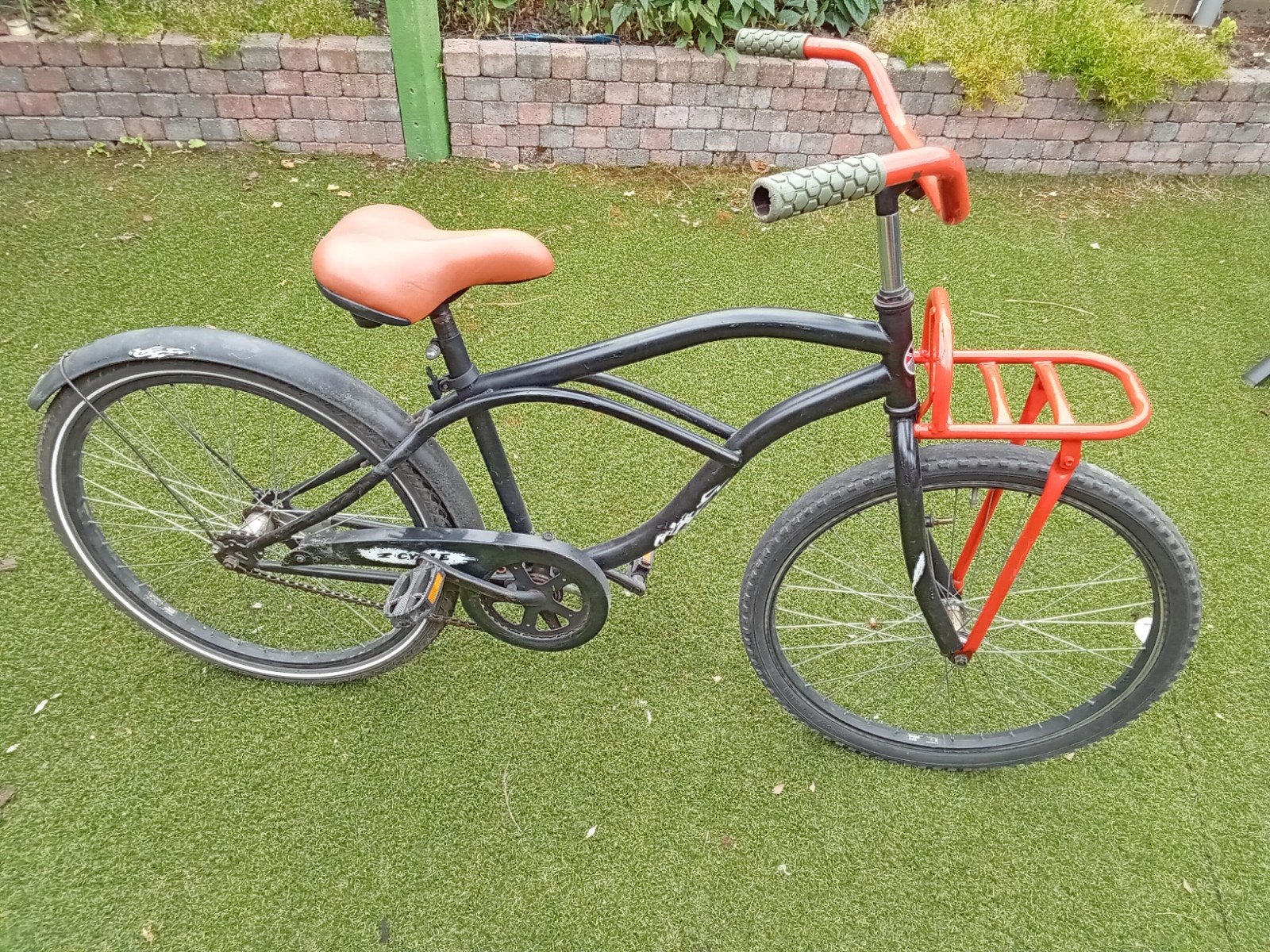 Jongensfiets 24 inch, Fietsen en Brommers, Fietsen | Cruisers en Lowriders, Ophalen, Terugtraprem, Gebruikt, Staal