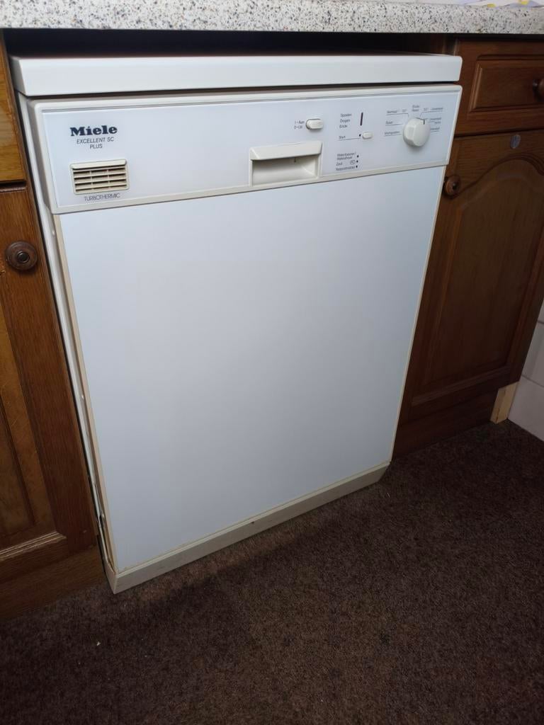 Miele Excellent SC Plus Vaatwasser - Wit, Gebruikt, Ophalen, Gebruikt, 60 cm of meer, Vrijstaand