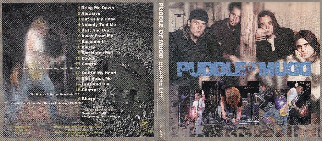 Puddle of Mudd - Bizarre dirt (bootleg), Cd's en Dvd's, Ophalen of Verzenden, Zo goed als nieuw