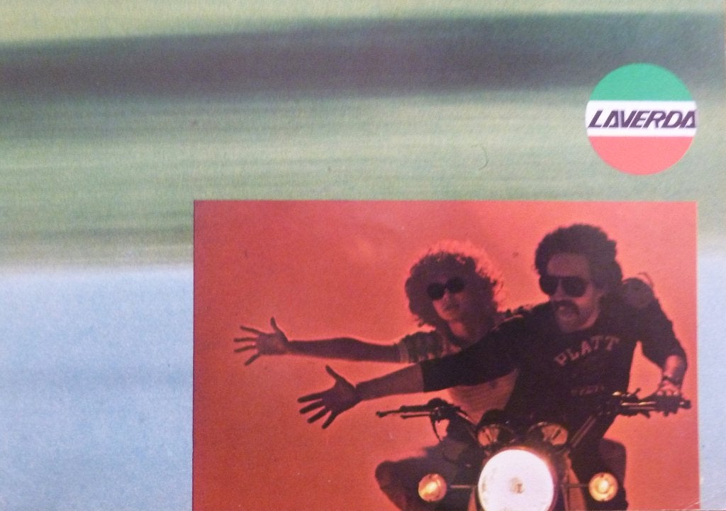 Folder LAVERDA 1000- 750SF 1975, Motoren, Ophalen of Verzenden, Overige merken