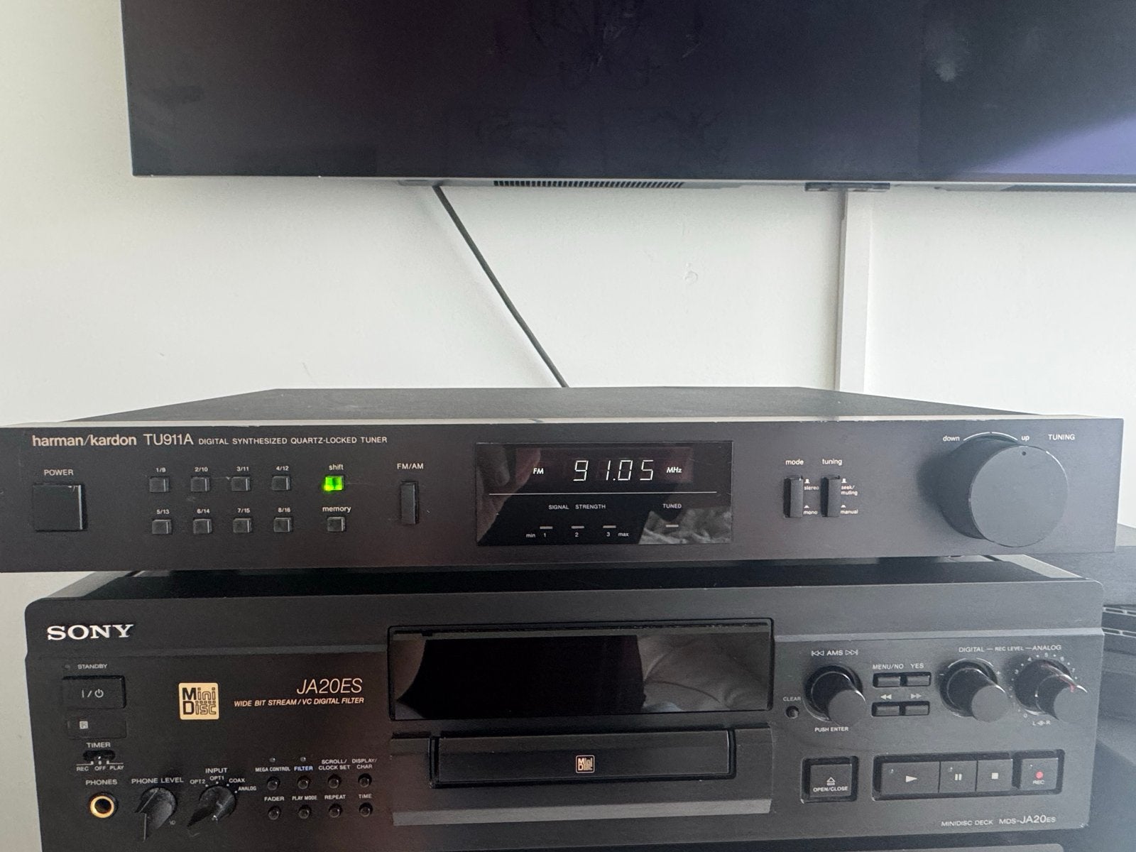 Harman/Kardon TU911A Digitale Tuner, Ophalen of Verzenden, Gebruikt, Analoog