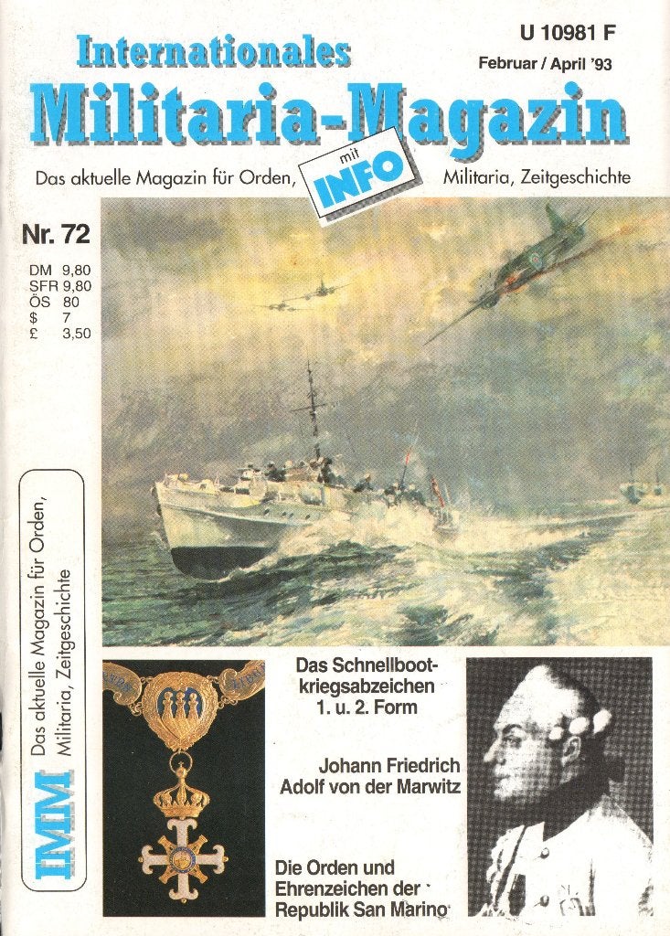 Internationales Militaria-Magazin (IMM) Nr 72, Ophalen of Verzenden, Nederland