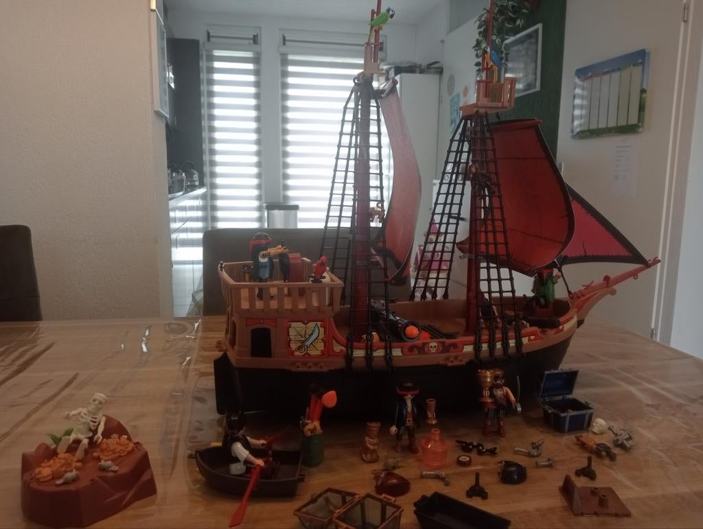 Playmobil piratenboot, Ophalen of Verzenden