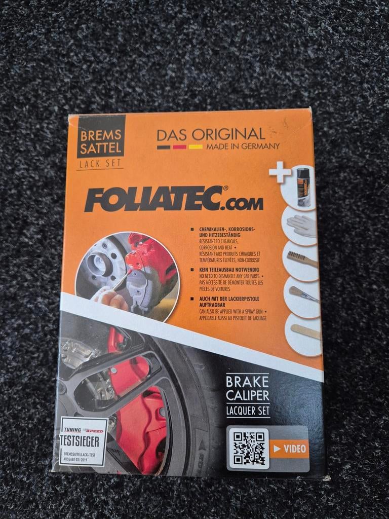 FOLIATEC Remklauw Lak Set - Midnight Black Glanzend, Auto diversen, Tuning en Styling, Ophalen of Verzenden