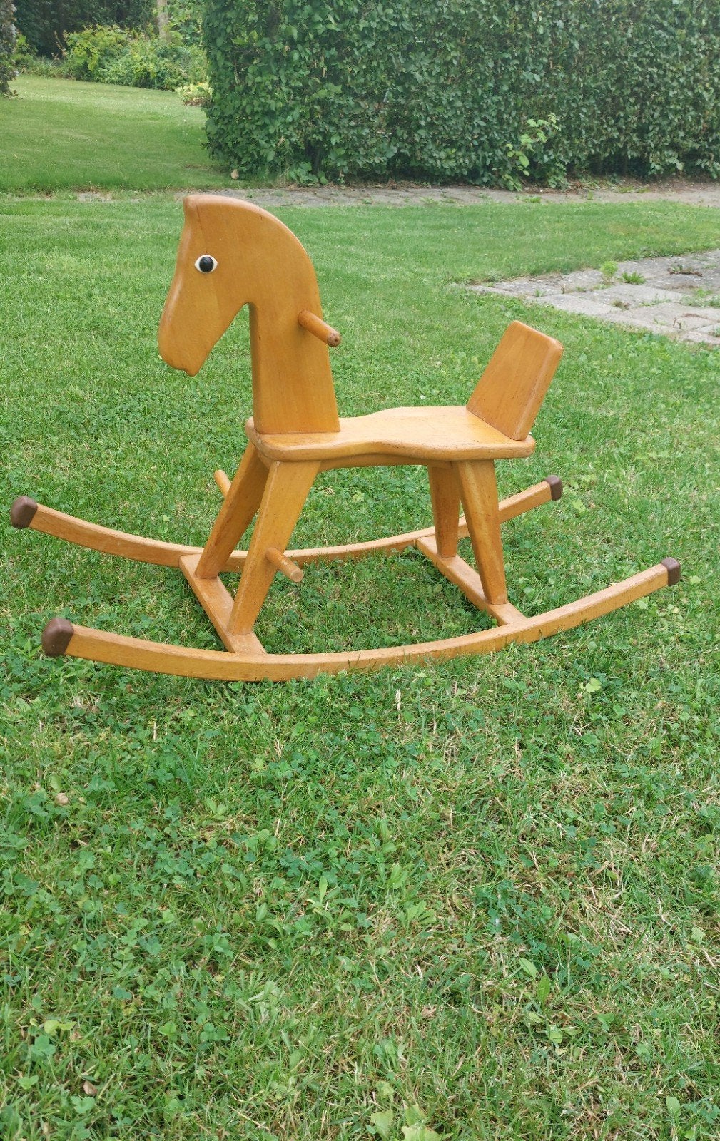 Houten hobbelpaard voor uren speelplezier, Kinderen en Baby's, Speelgoed | Houten speelgoed, Ophalen