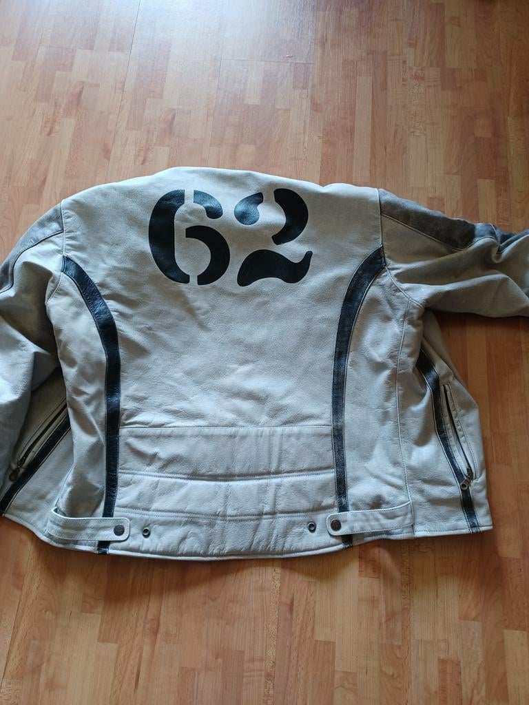 Indian Coast Design Leren Motorjas - Maat L, Motoren, Kleding | Motorkleding, Heren, Jas | leer, Ophalen of Verzenden, Indian Coast Design