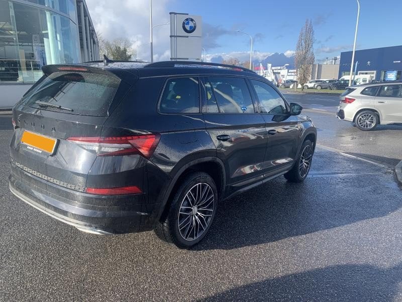 Skoda Kodiaq 1.5 TSI SPORTLINE BUSINESS AUTOMAAT Memory Seat, Zwart, 4 cilinders, 14 km/l, Bedrijf