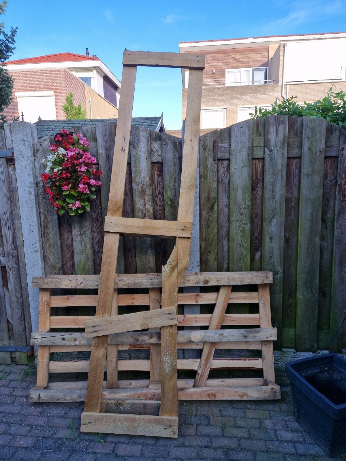Pallethout gratis, Tuin en Terras, Haardhout, Minder dan 3 m³, Ophalen, Overige houtsoorten