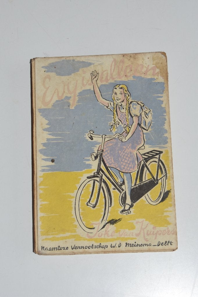 Evy is alleen - Joke van Kuipers kinderboek, Antiek en Kunst, Antiek | Boeken en Bijbels, Verzenden