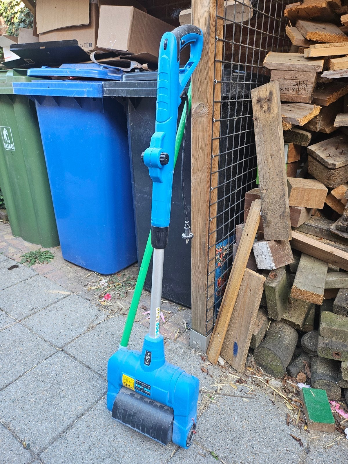 Elektrische terrasreiniger/onkruidborstel, Ophalen, Gebruikt, Overige soorten, Storm