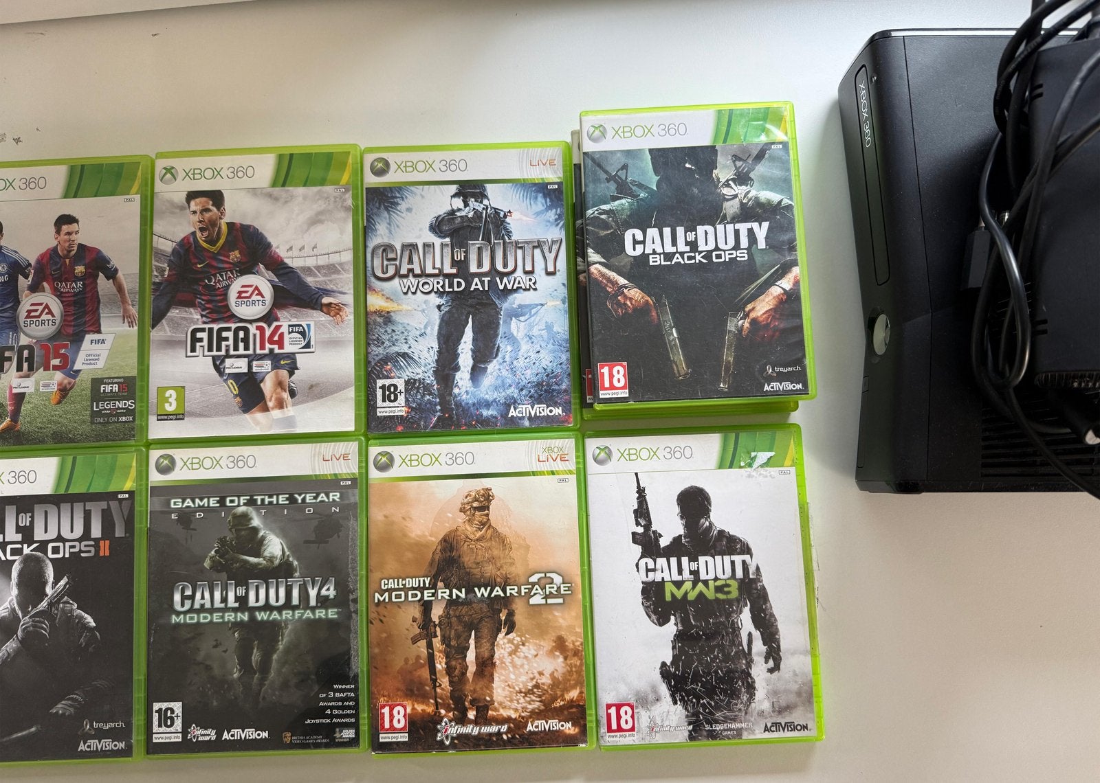 Xbox 360S 250GB + 39 games + originele controller, Spelcomputers en Games, 3 spelers of meer, Ophalen of Verzenden, Gebruikt, Vanaf 3 jaar