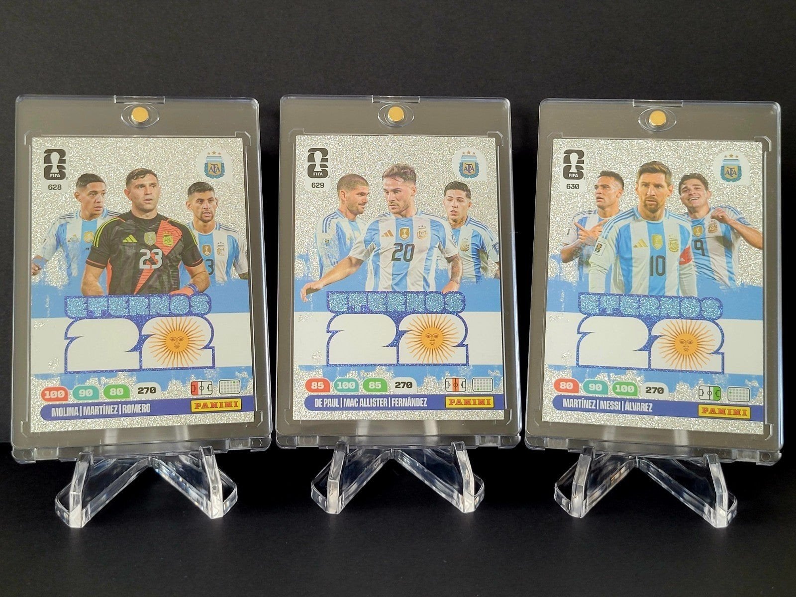 Eternos 22 | Panini 2026 Adrenalyn XL | 628 629 630 | Messi, Ophalen of Verzenden, Zo goed als nieuw, Buitenlandse clubs