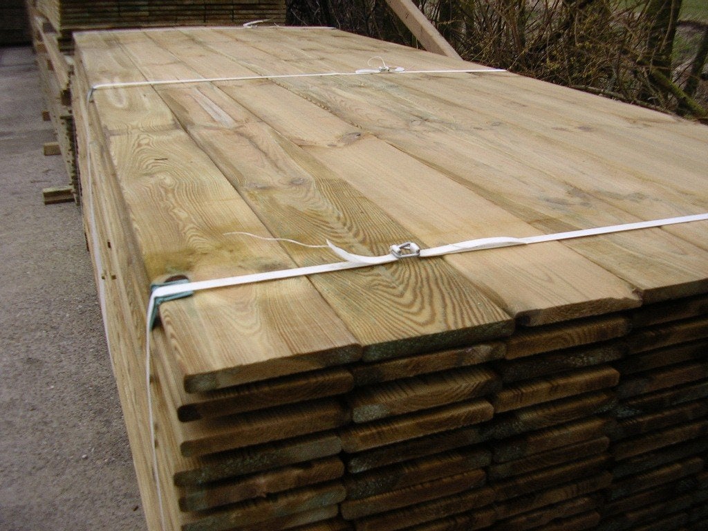 Geimpregneerde TUINPLANKEN 16 x 140mm L 3000 / 3600 / 4000mm, Ophalen of Verzenden, Nieuw, 250 cm of meer, Balken