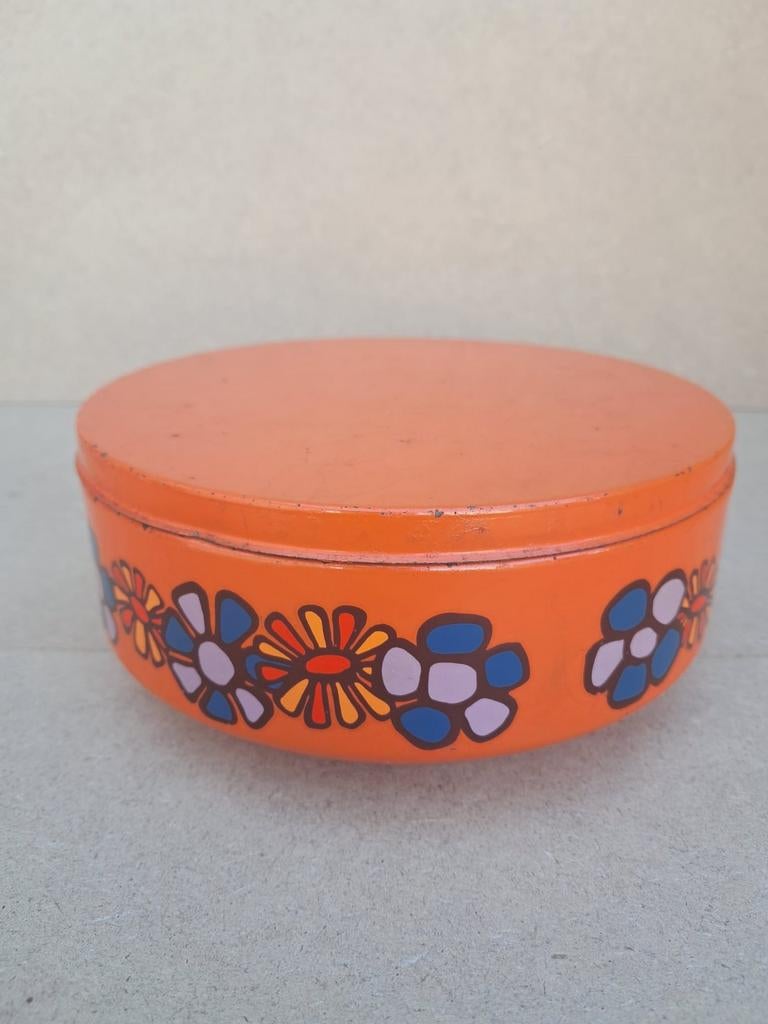 Vintage koektrommel jaren 60, Antiek en Kunst, Antiek | Overige Antiek, Ophalen of Verzenden