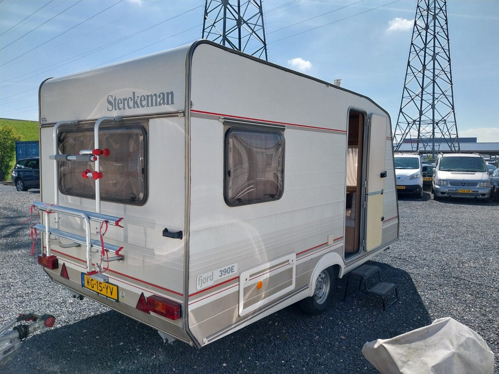 nette sterckeman met voortent, Sterckeman, ., Bedrijf, Treinzit