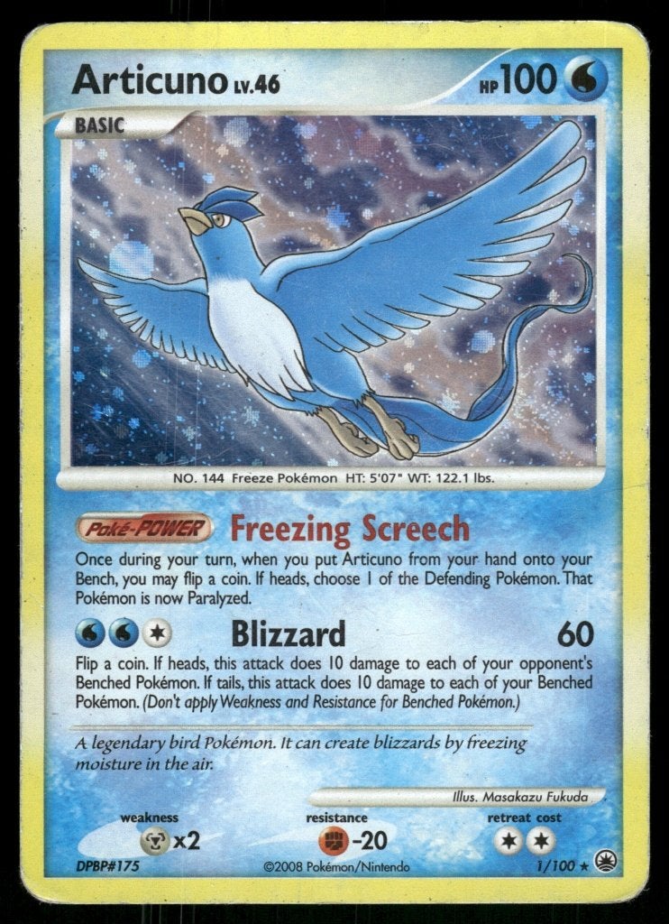 Articuno 1/100 - Majestic Dawn, Verzenden, Gebruikt