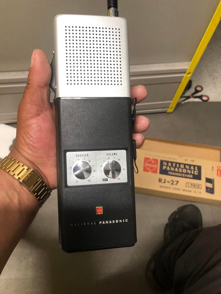 Nieuwe nationale Panasonic trasceiver RJ-27, Ophalen of Verzenden, Zo goed als nieuw