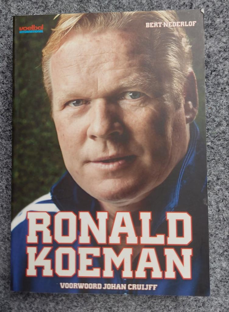 Bert Nederlof - Ronald Koeman, Boeken, Bert Nederlof, Ophalen of Verzenden, Zo goed als nieuw, Balsport