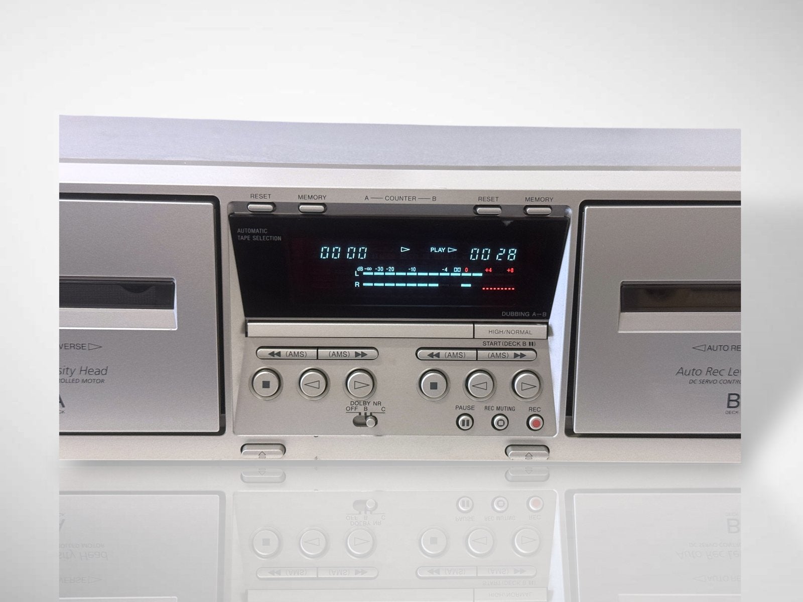 Sony Double Cassette Deck - Prima Staat en Werkend, Audio, Tv en Foto, Cassettedecks, Dubbel, Ophalen of Verzenden, Sony, Sony
