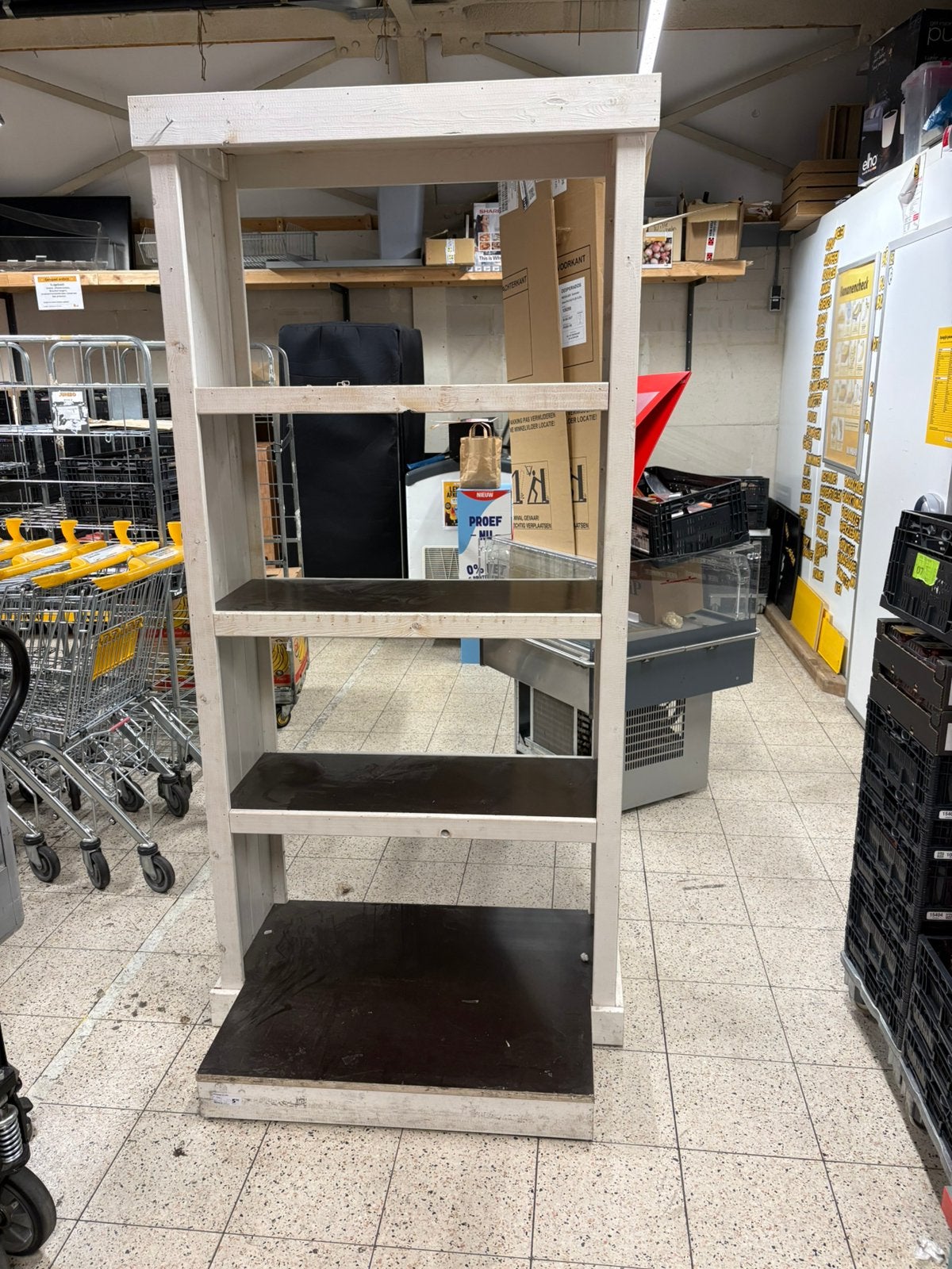 Houten stelling kast, Ophalen, Gebruikt, Hout, Overige typen