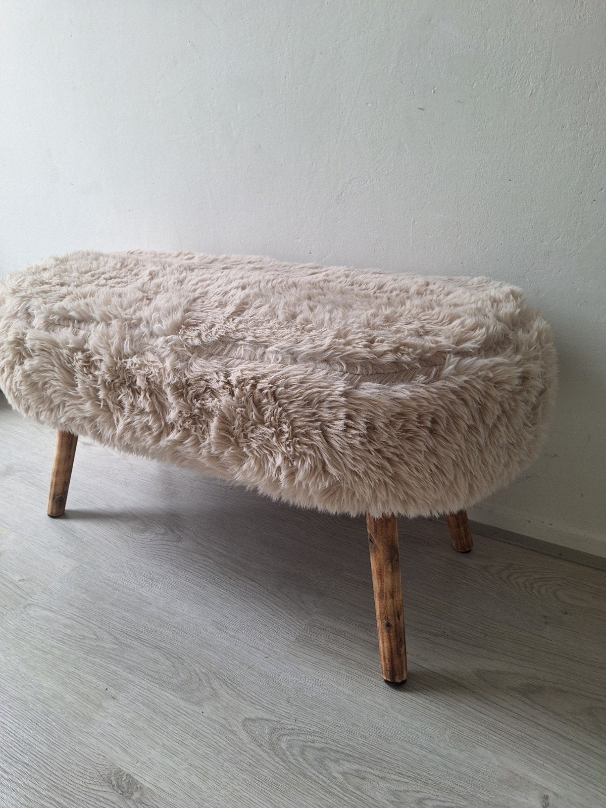 bankje van de xenos zgan, Ophalen, Zo goed als nieuw, Rechthoekig, Minder dan 50 cm
