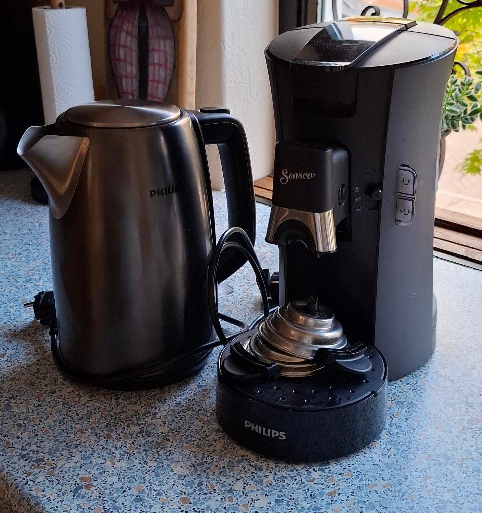 Philips Senseo &  waterkoker, Ophalen, Overige typen, Zo goed als nieuw, Meerkleurig