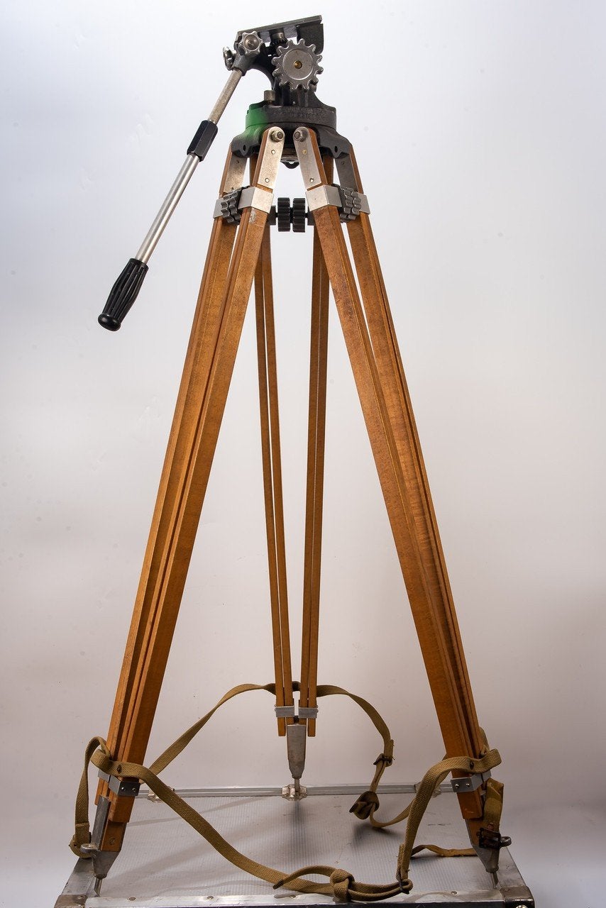 GEZOCHT JR professional tripod, Audio, Tv en Foto, Ophalen, Driepoot