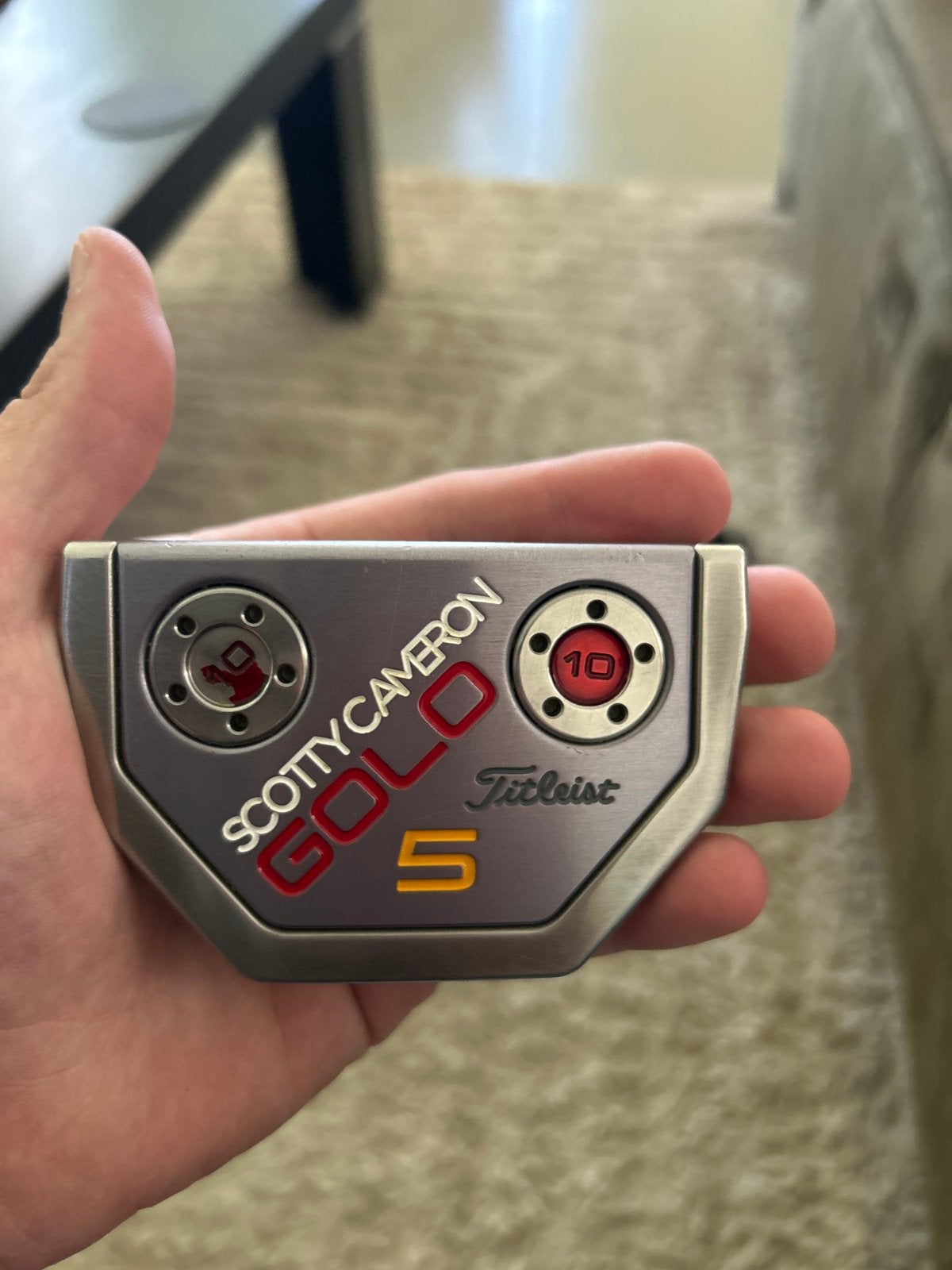 Scotty Cameron Titleist Golo 5 Putter - Goede staat, Overige merken, Gebruikt, ., Ophalen of Verzenden