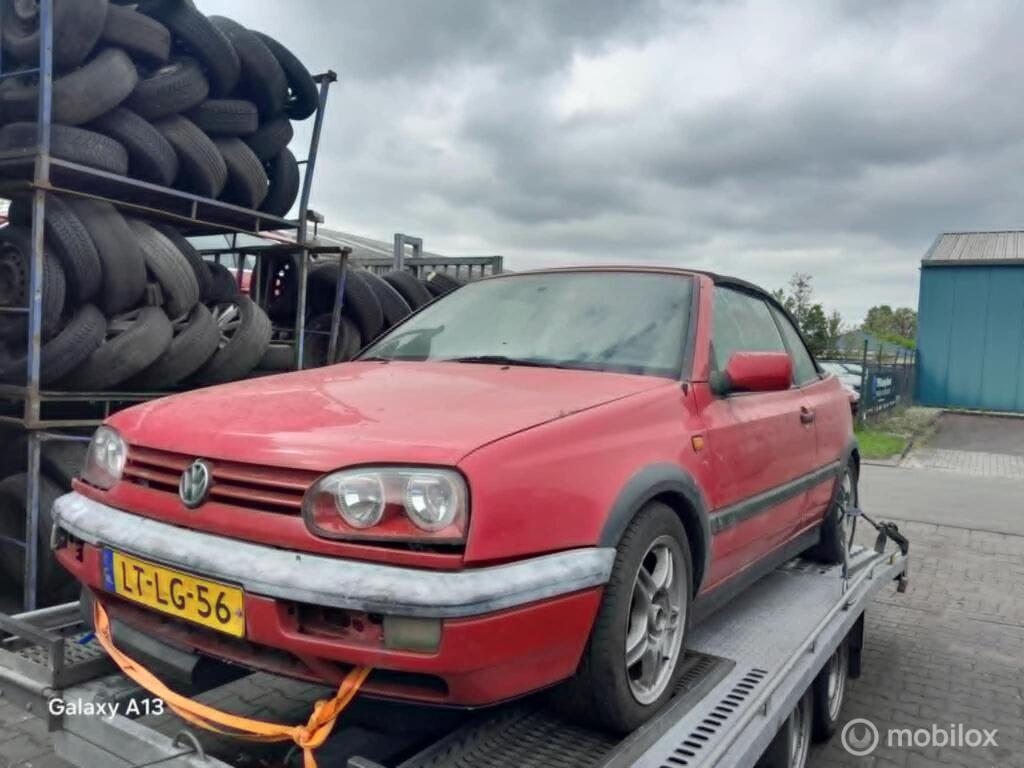 Volkswagen Golf Cabrio 1.8 ONDERDELEN, Gebruikt, Volkswagen, Volkswagen