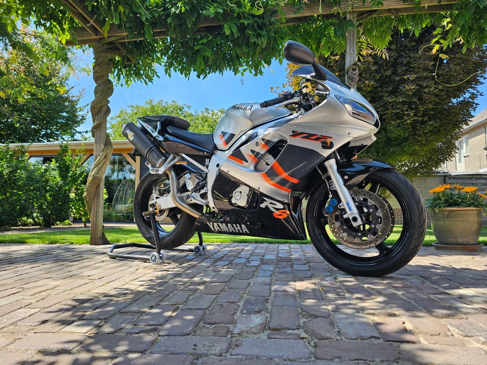 Yamaha YZF-R6 1999 (Technisch zeer goede staat), Sportuitlaat, 4 cilinders, Motorrijbewijs A, Gebruikt