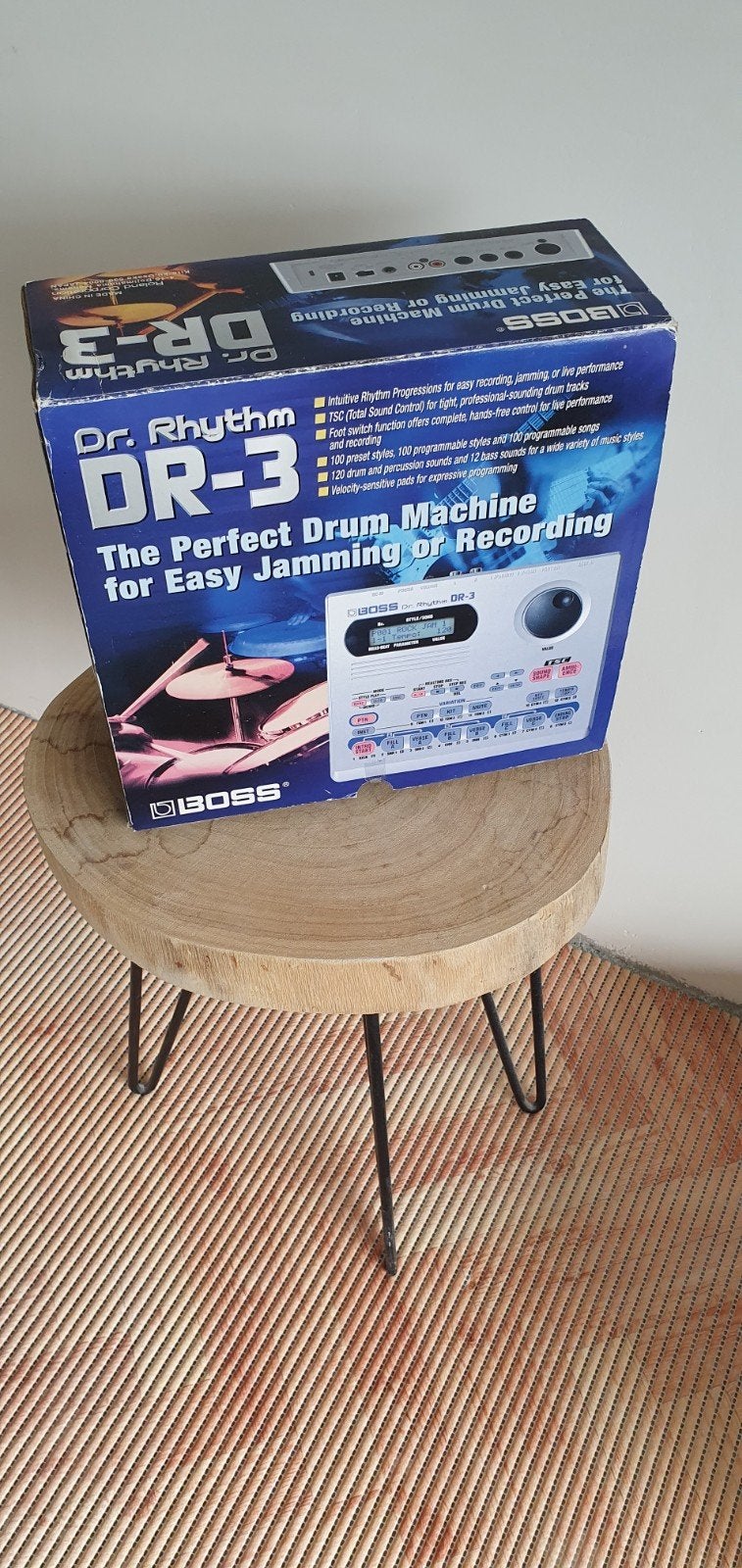 Boss DR-3 Dr. Rhythm Drum Machine - Perfect voor Jammen, Muziek en Instrumenten, Ophalen of Verzenden