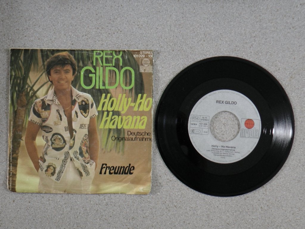 Rex Gildo - Holly Ho Havana VINYL SINGLE, Gebruikt, 7 inch, Pop, Fotohoes