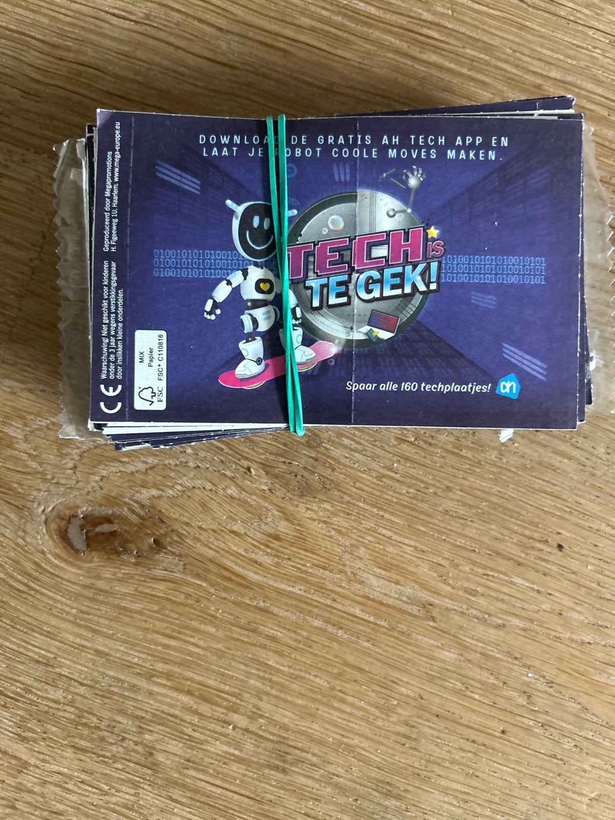 AH Tech is Te Gek! Techplaatjes - Complete set, Verzamelen, Albert Heijn, Ophalen