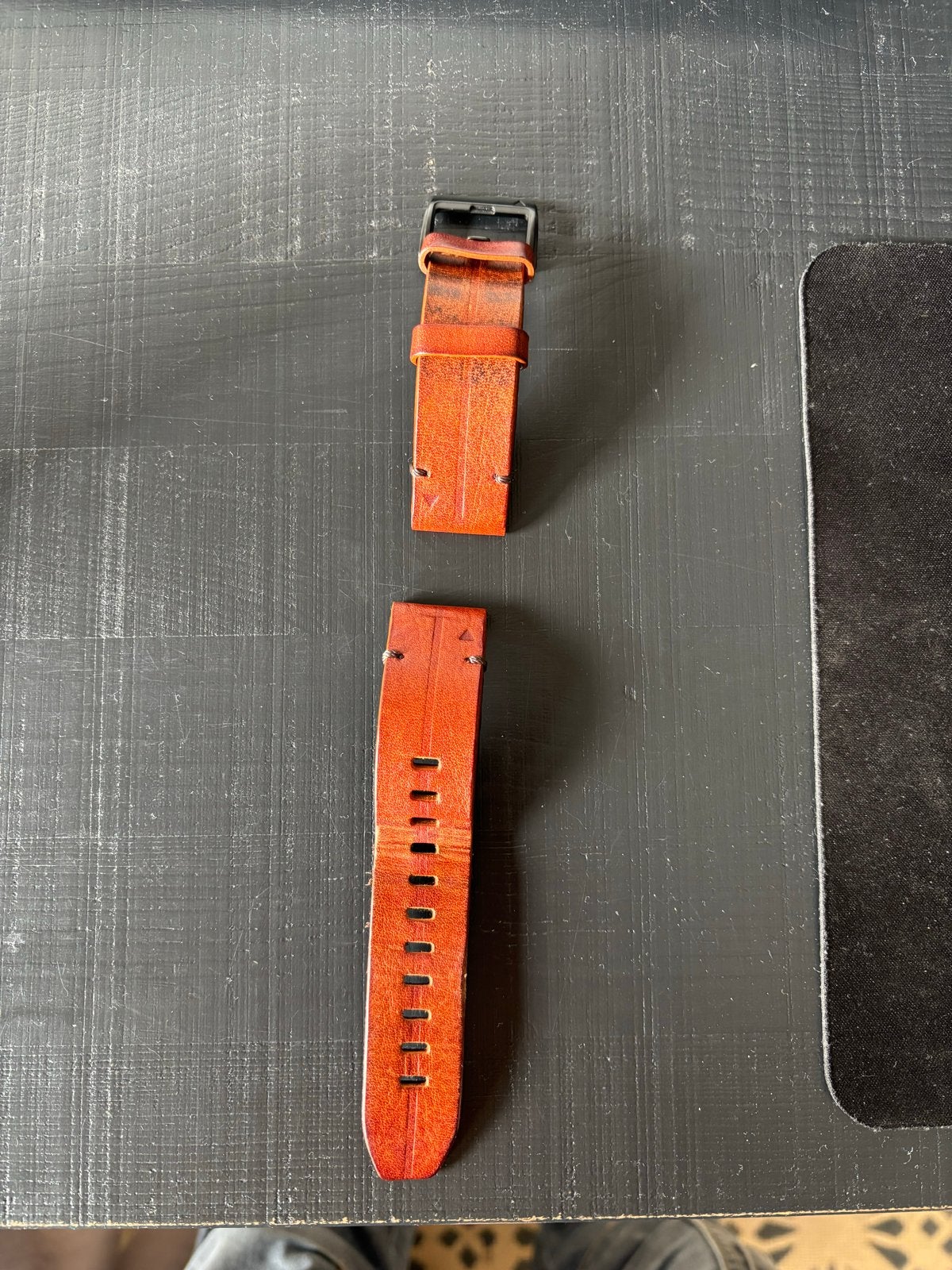 Garmin Quickfit 22mm Lederen Horlogeband Origineel, Overige merken, Polshorloge, Ophalen of Verzenden, Leer