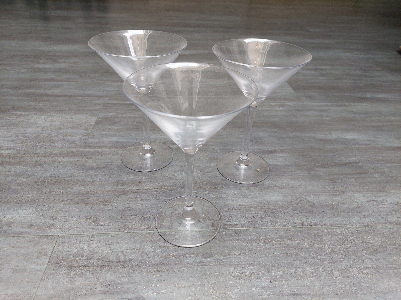 Set van 3 martini glazen, Ophalen of Verzenden, Nieuw, Glas