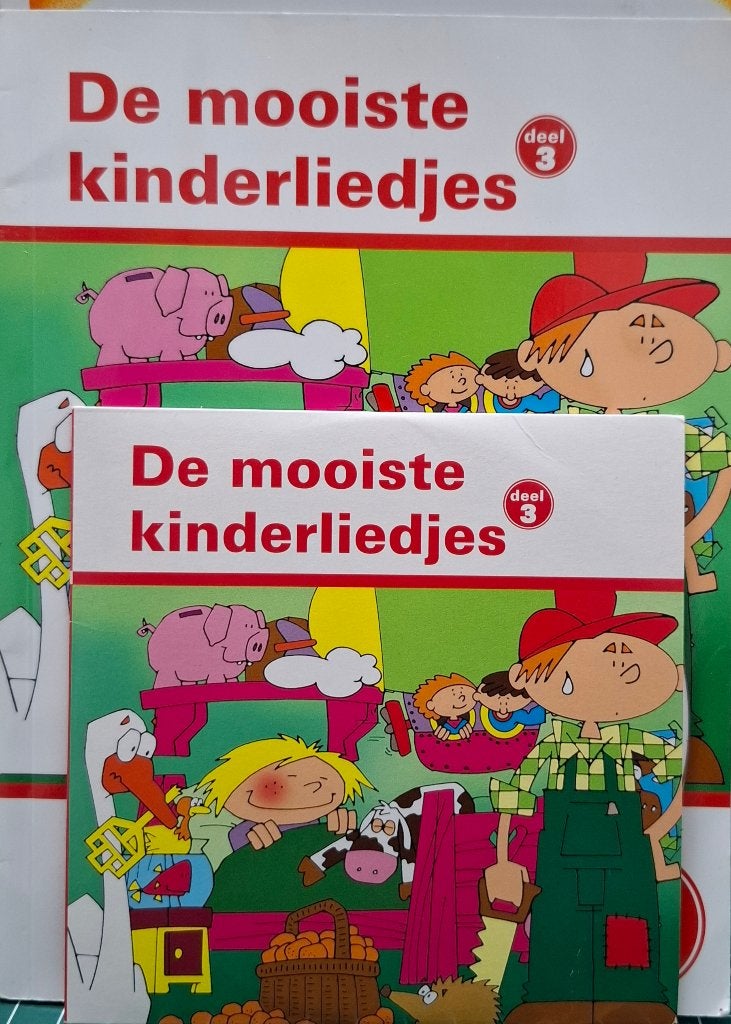 De mooiste kinderliedjes Boek met CD - Deel 3