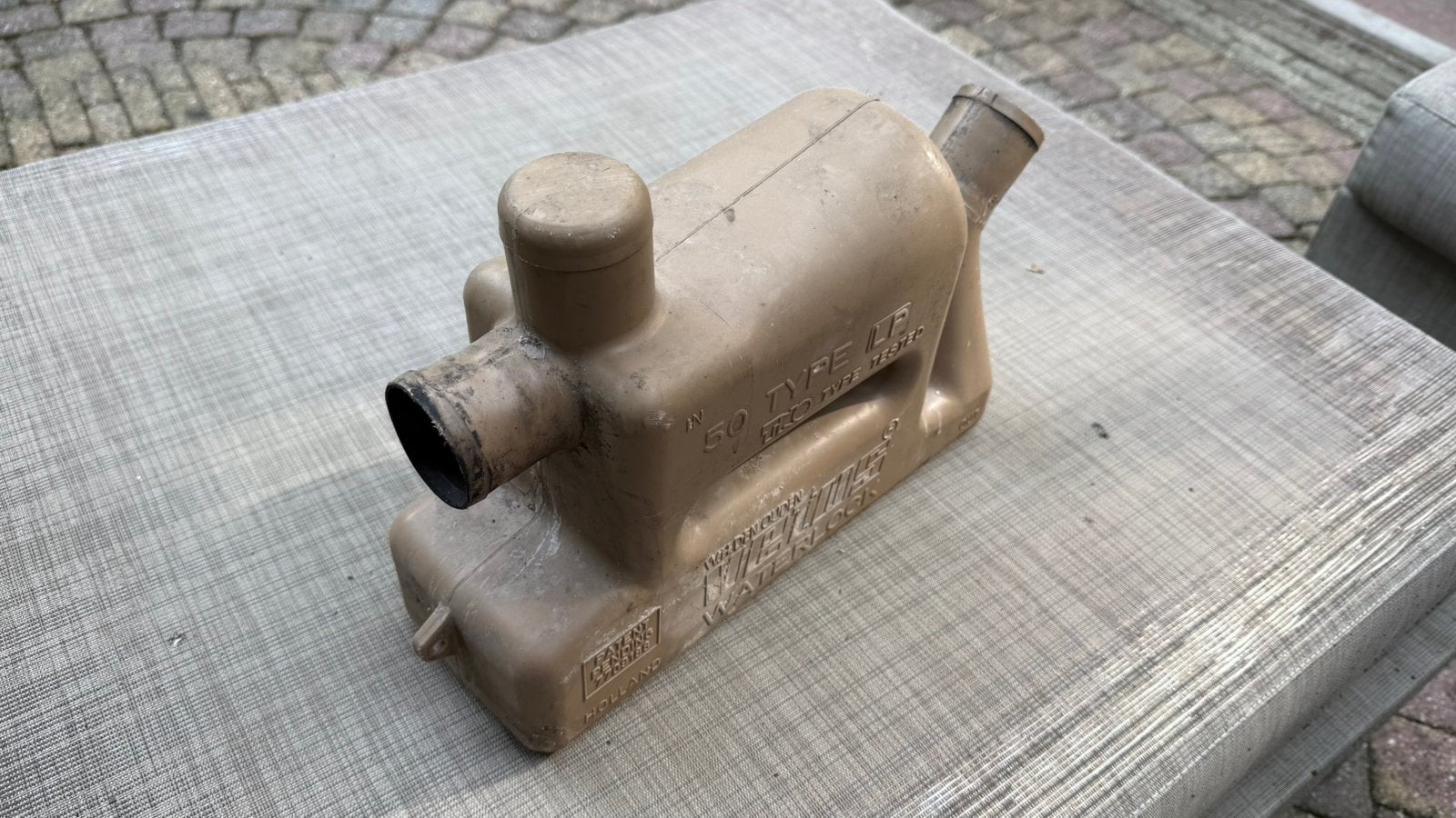 Vetus waterlock waterslot type LP50, Watersport en Boten, Ophalen, Gebruikt, Motor en Techniek, Zeilboot of Motorboot