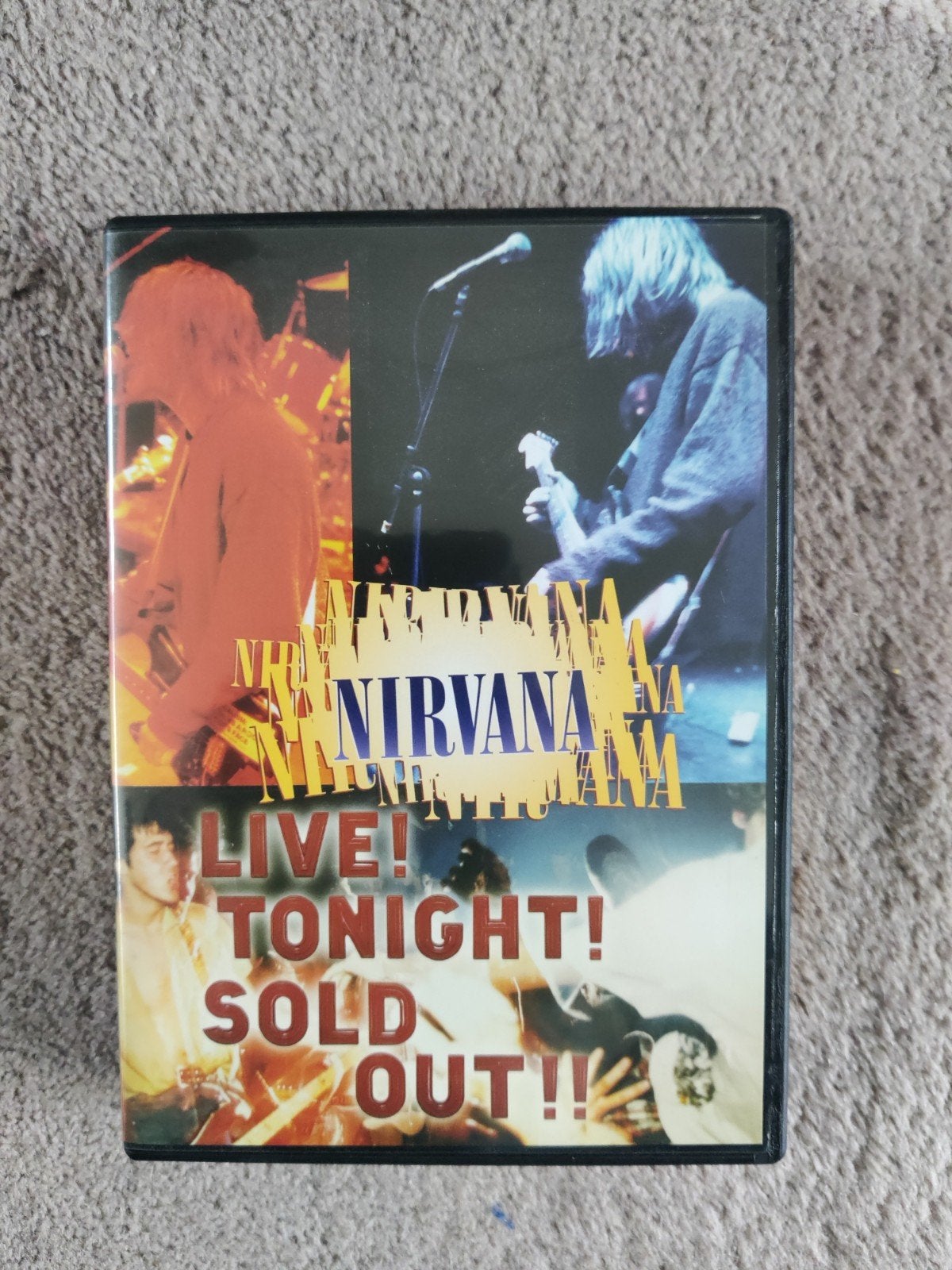 Nirvana Live Tonight Sold Out DVD - Concertregistratie, Engels, Inclusief doosje, Engels, Ophalen of Verzenden